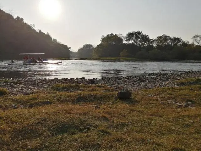 大圩古镇变了样，漓江边多了这一片特别的地方，景色很美