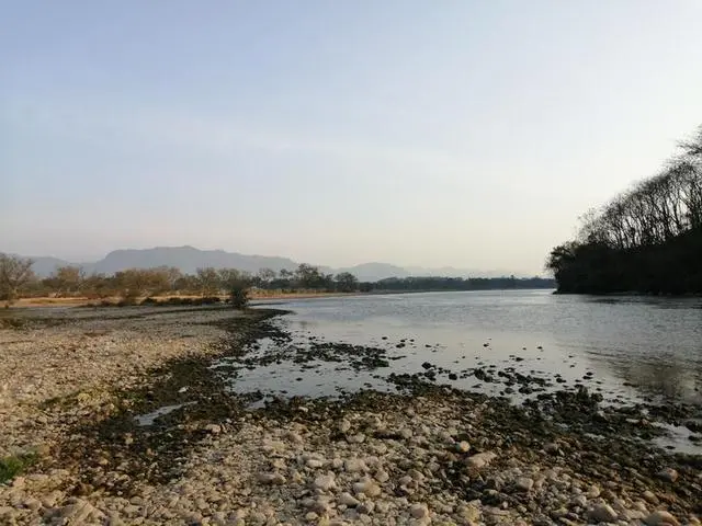 大圩古镇变了样，漓江边多了这一片特别的地方，景色很美