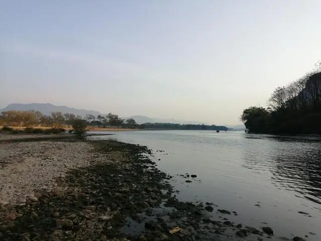 大圩古镇变了样，漓江边多了这一片特别的地方，景色很美