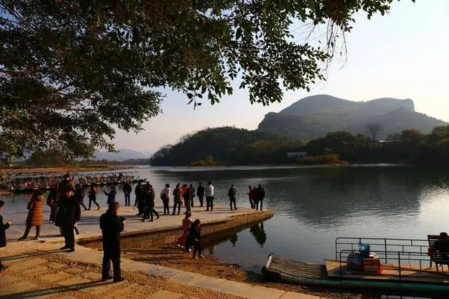 大圩古镇变了样，漓江边多了这一片特别的地方，景色很美