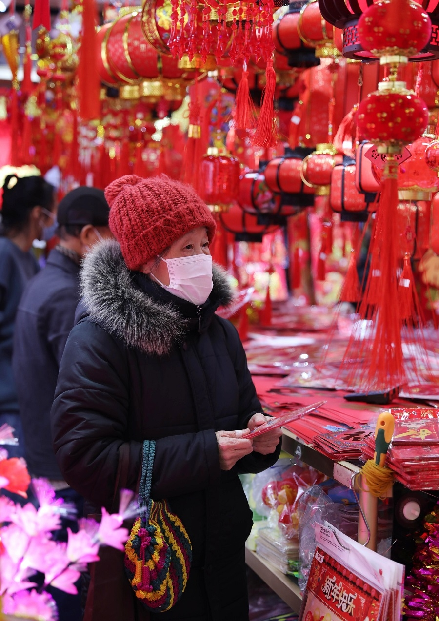 北京：牛年春节饰品热销