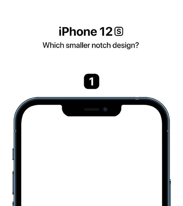 iPhone 12s两种屏幕新方案 短刘海和窄刘海你选哪个？