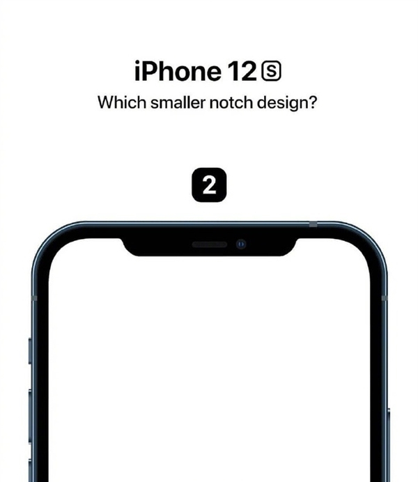 iPhone 12s两种屏幕新方案 短刘海和窄刘海你选哪个？