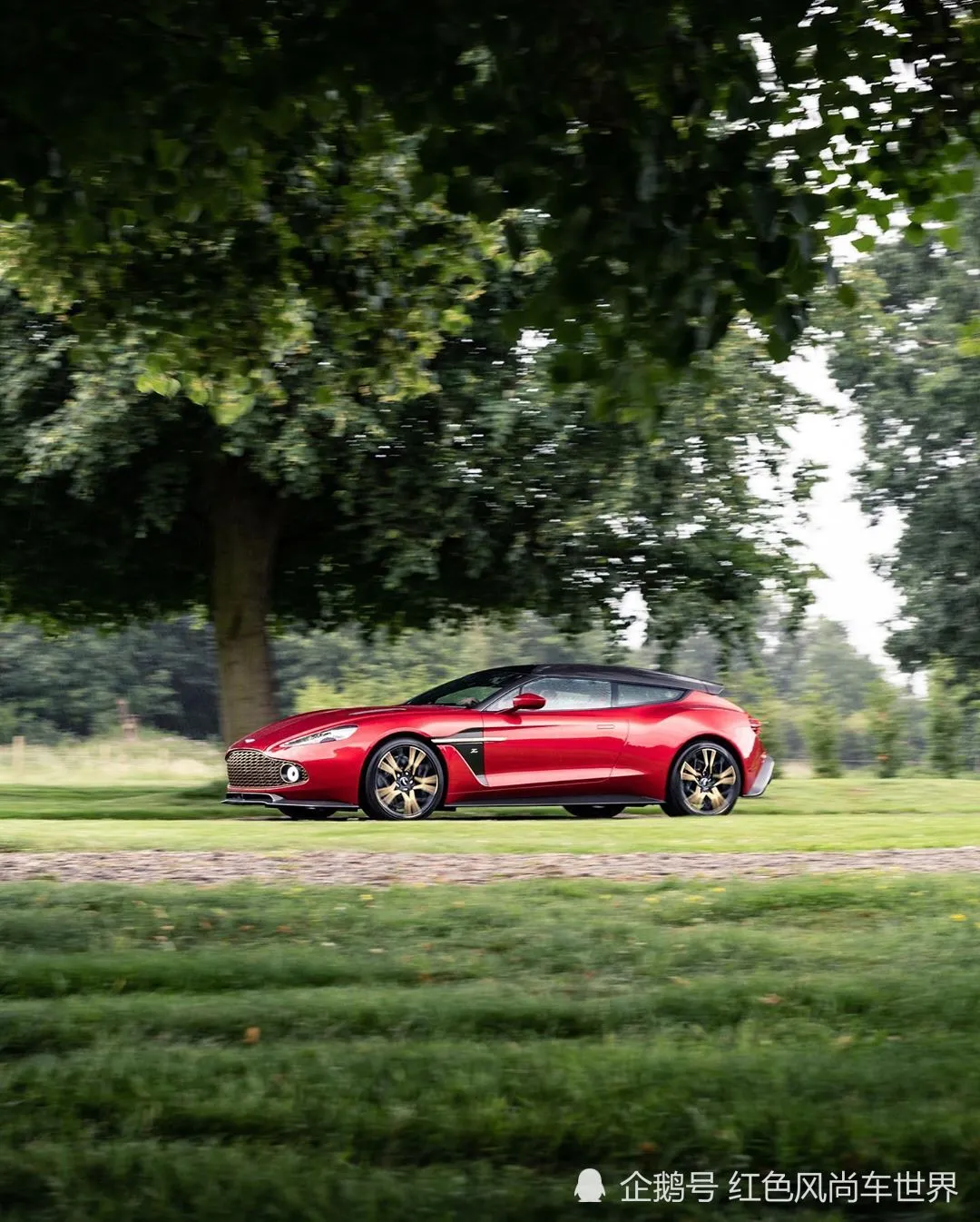 阿斯顿马丁 Vanquish Zagato 的线条之美