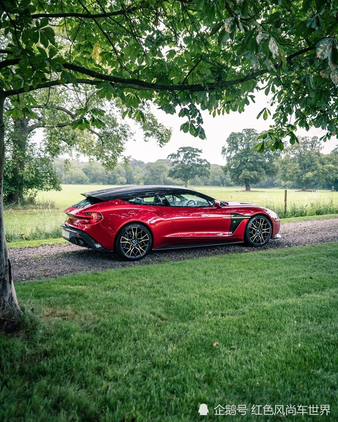 阿斯顿马丁 Vanquish Zagato 的线条之美