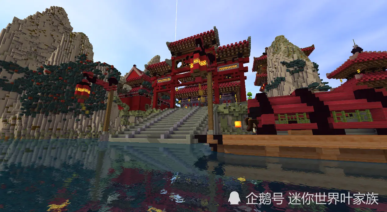 迷你世界：地圖評測-尋仙問道，看山河風光！