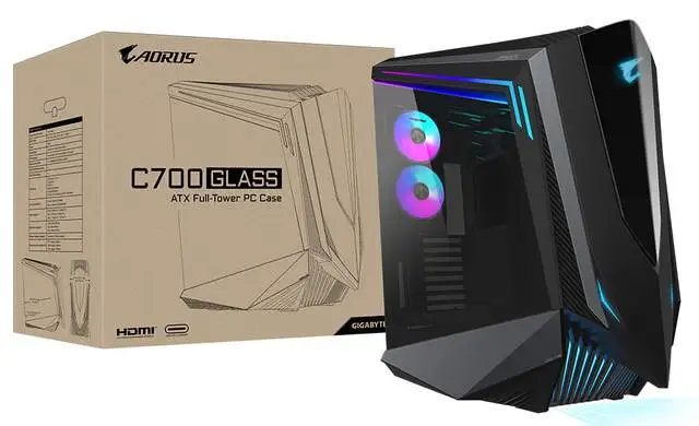 狩猎之神降临！技嘉AORUS神鹰AC700G全塔电竞机箱评测