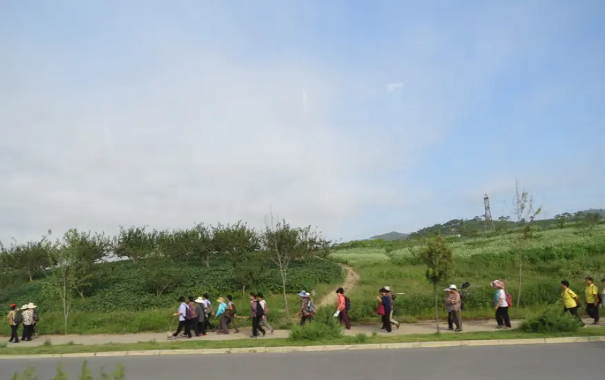 走进朝鲜，游客在朝鲜高速公路上的见闻