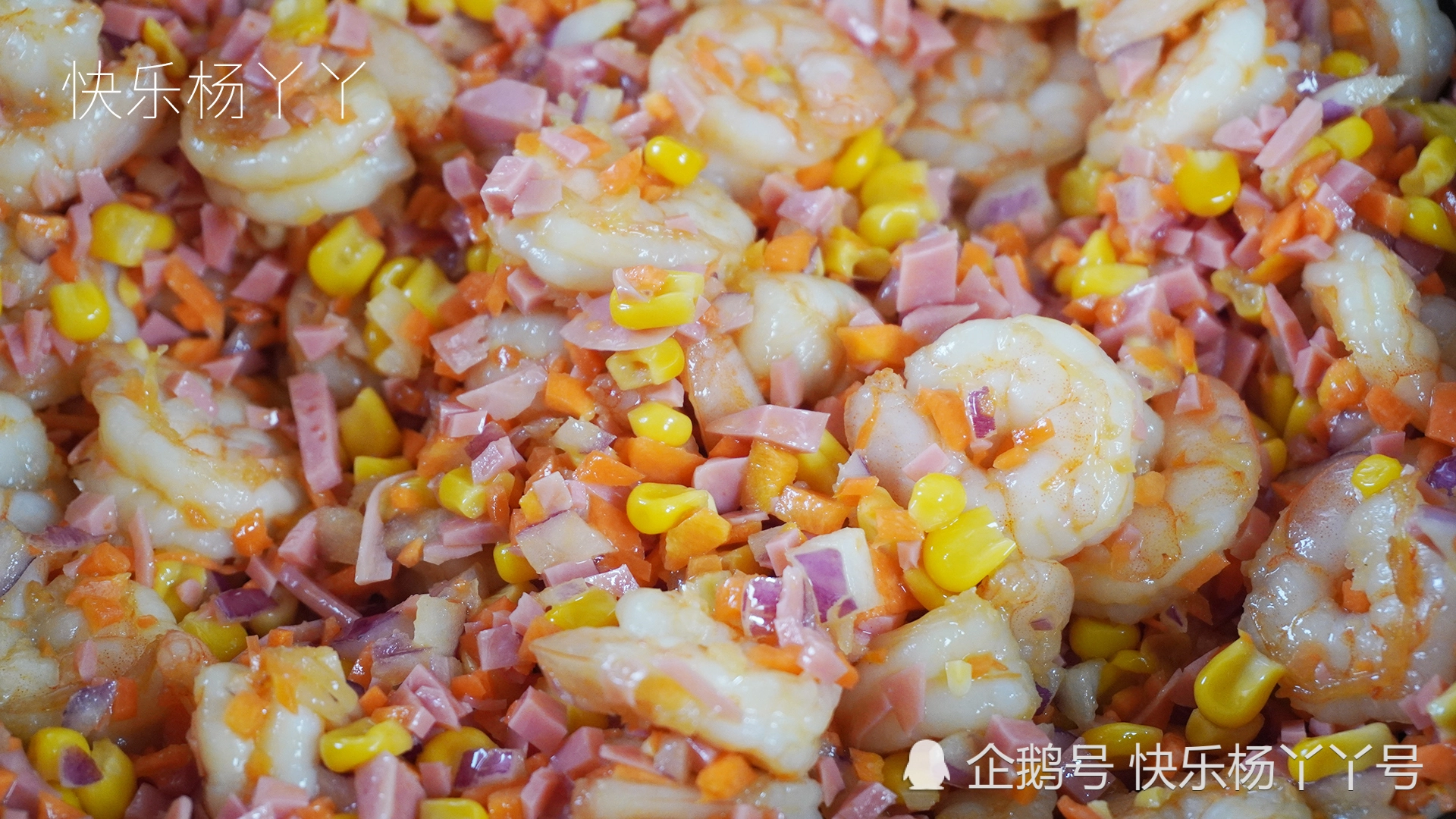 快乐杨丫丫美食分享·酱油炒饭