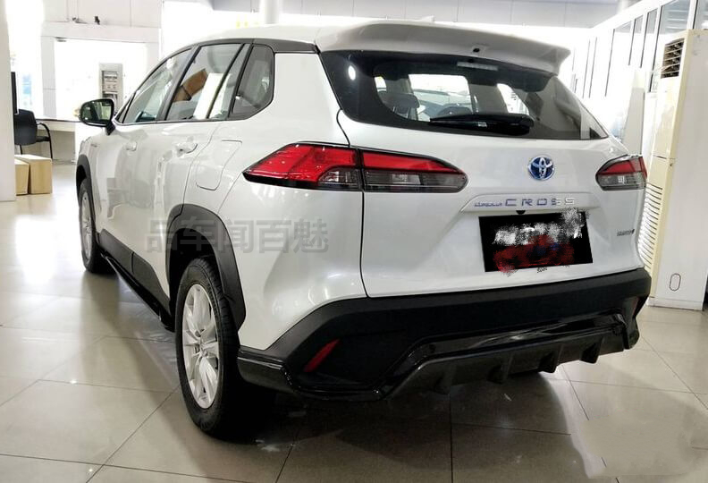 新款丰田卡罗拉Cross现身，造型比RAV4还大气，1.8L混动＋四驱