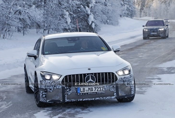 梅赛德斯-AMG GT 73 e最新谍照曝光！