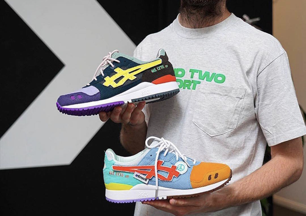 灯芯绒再临！SWX atmos X ASICS 三方联名实物释出！