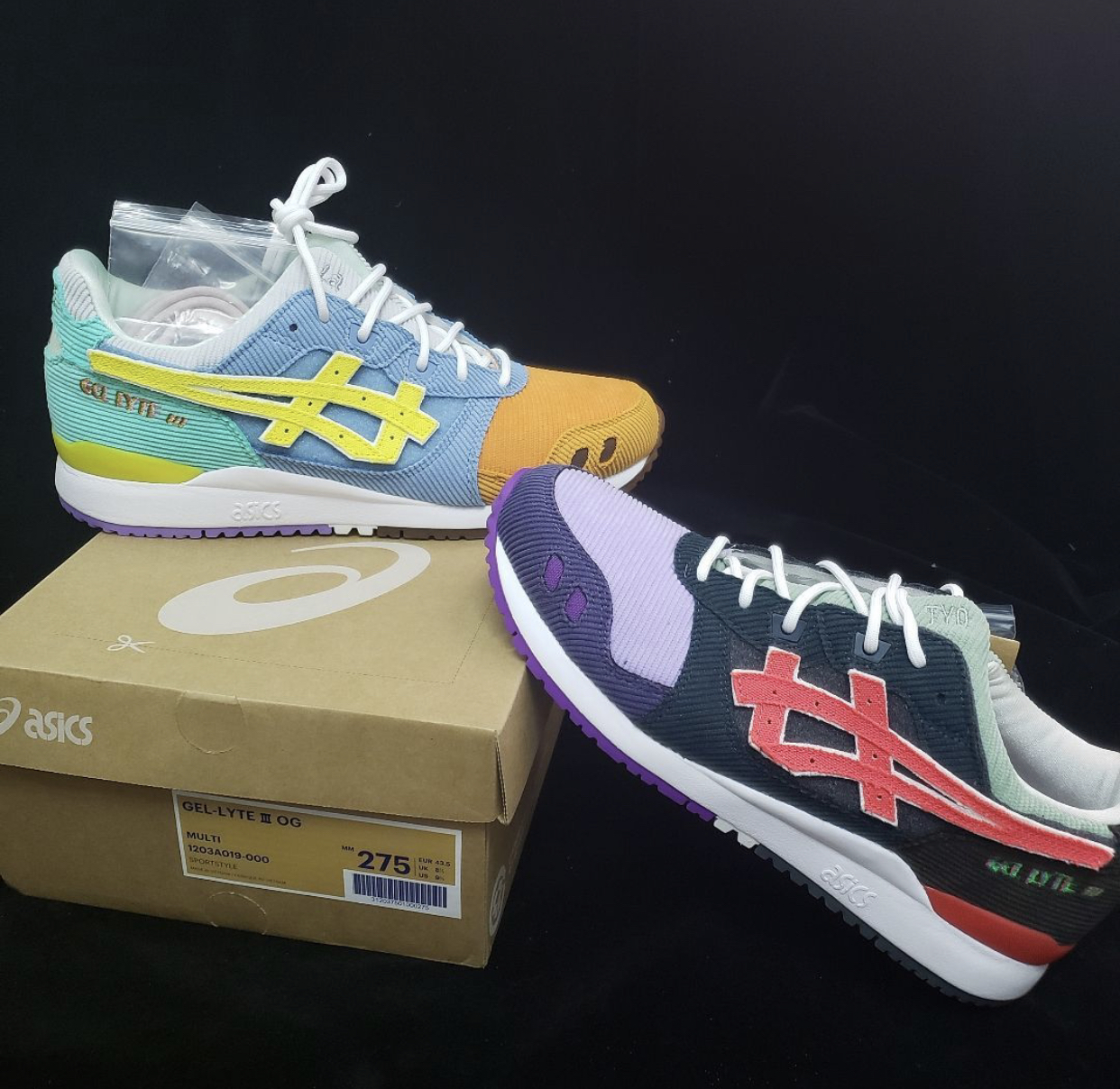 灯芯绒再临！SWX atmos X ASICS 三方联名实物释出！