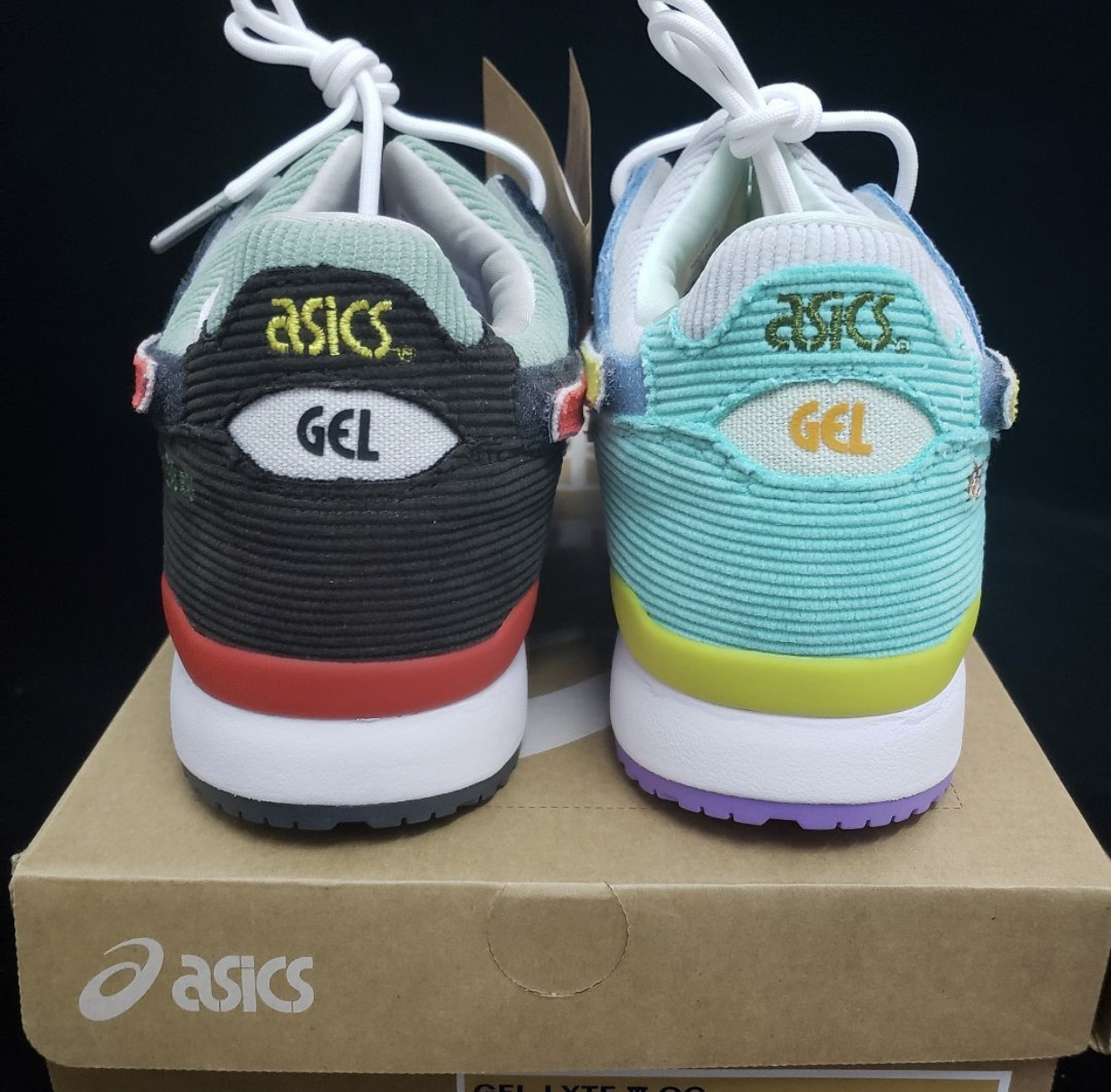 灯芯绒再临！SWX atmos X ASICS 三方联名实物释出！