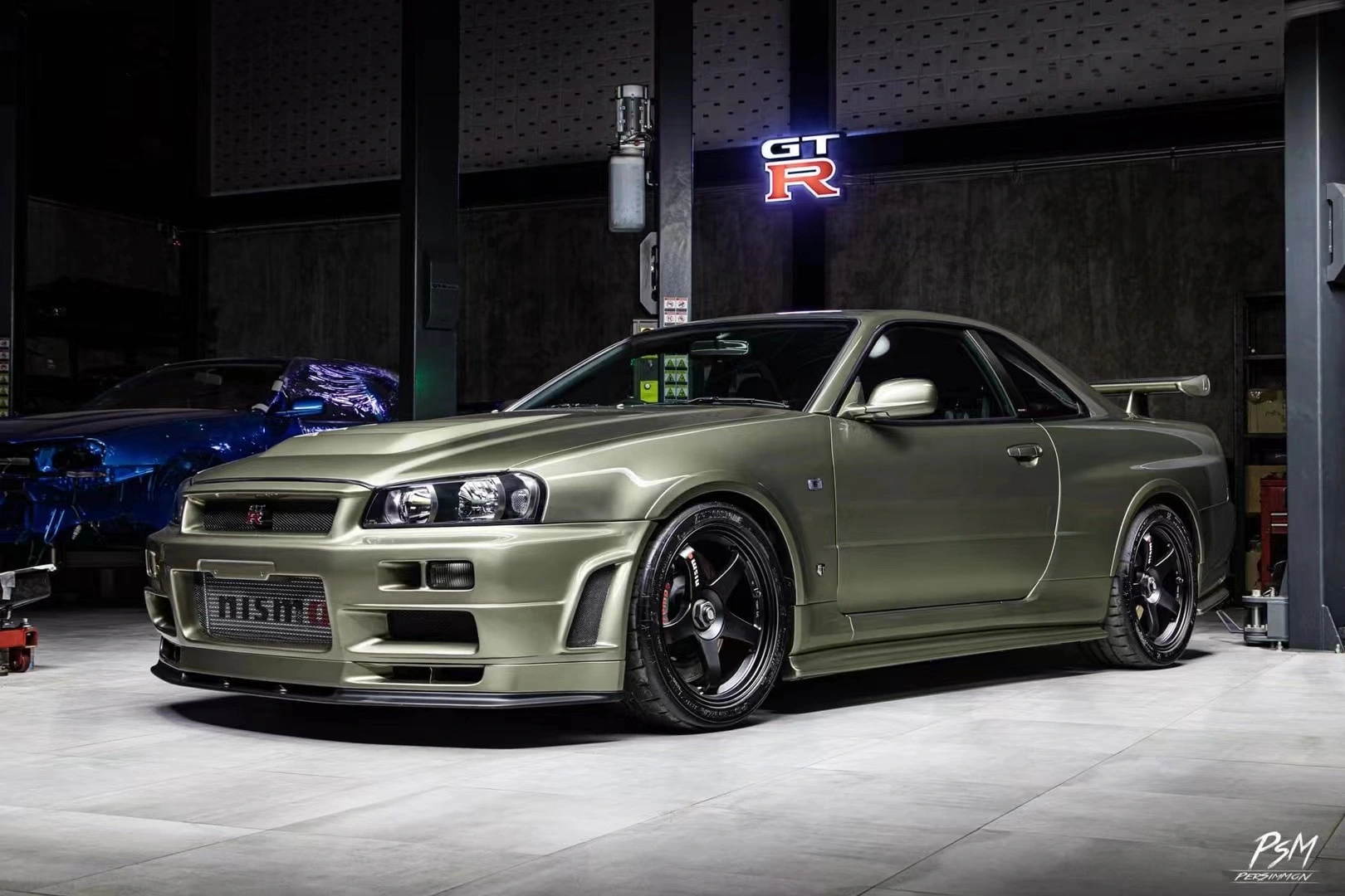 舒适与性能最高融合体，日产GT-R34 M-Spec Nür