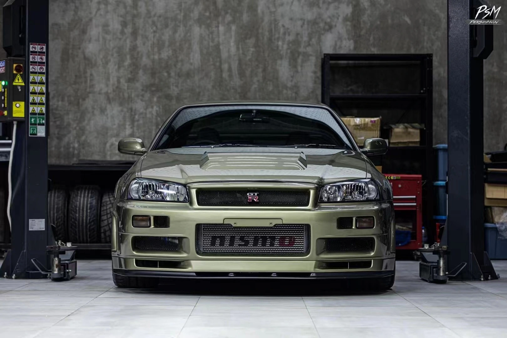 舒适与性能最高融合体，日产GT-R34 M-Spec Nür