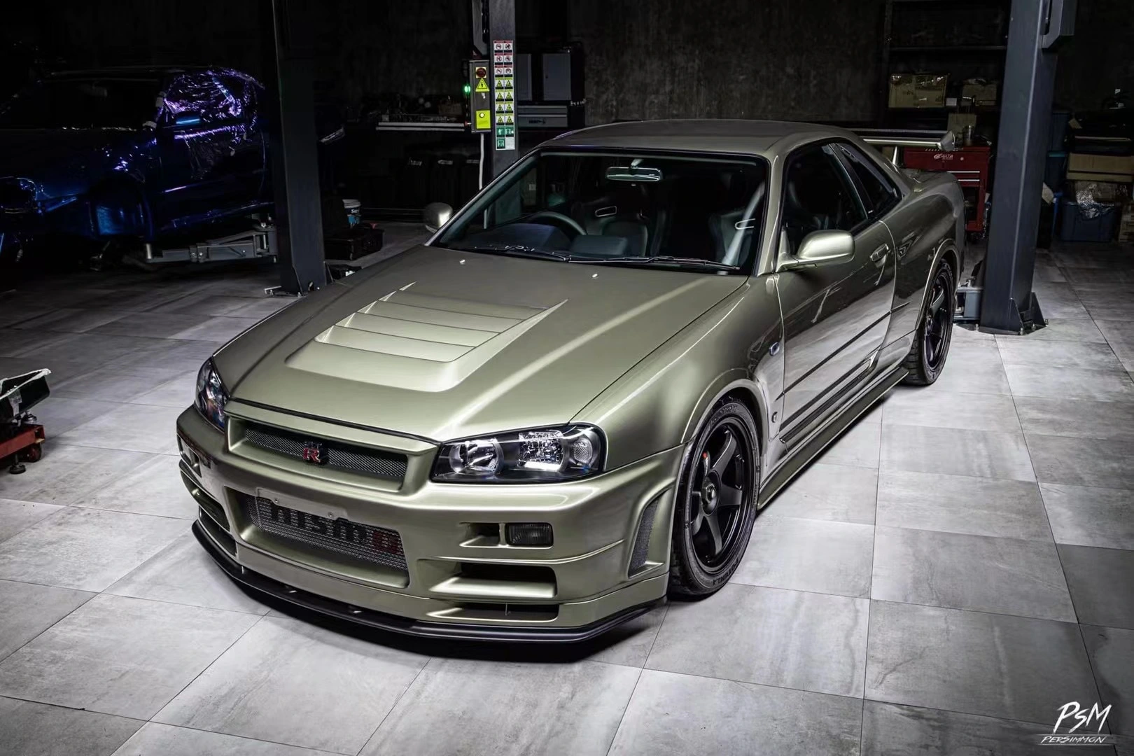 舒适与性能最高融合体，日产GT-R34 M-Spec Nür