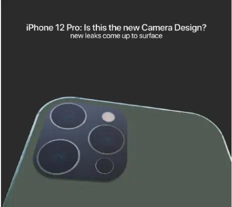 iPhone12Pro相机造型曝光，三摄＋激光雷达扫描仪，整体变化不大