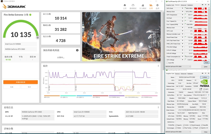 性能媲美GTX 1080 Ti！NVIDA GeForce RTX 3060首发评测：2499元真能买到的甜点卡