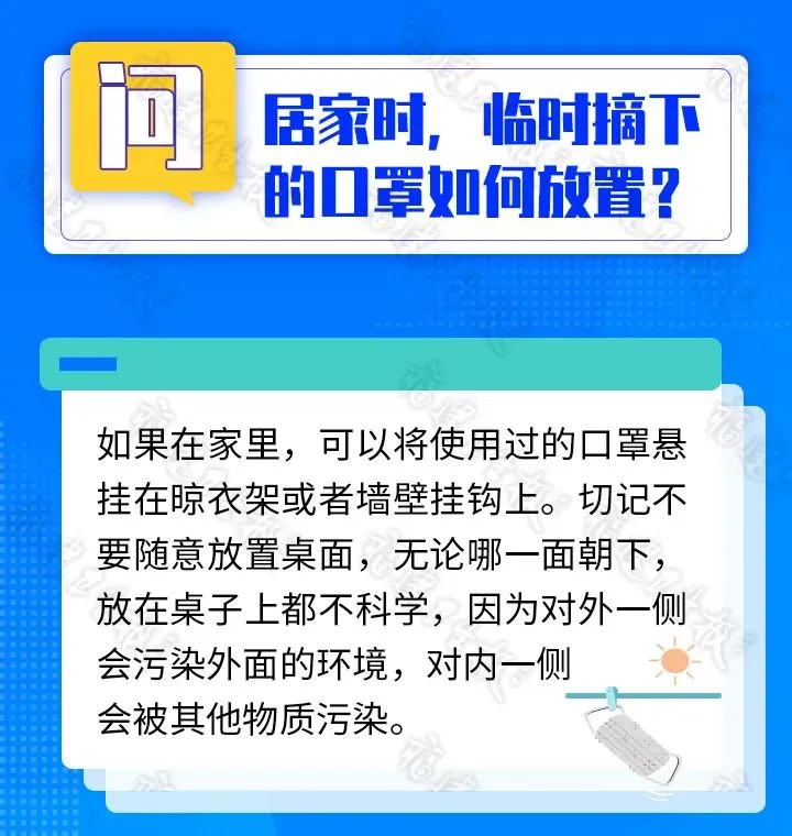 这些“口罩常识清单”你了解吗？