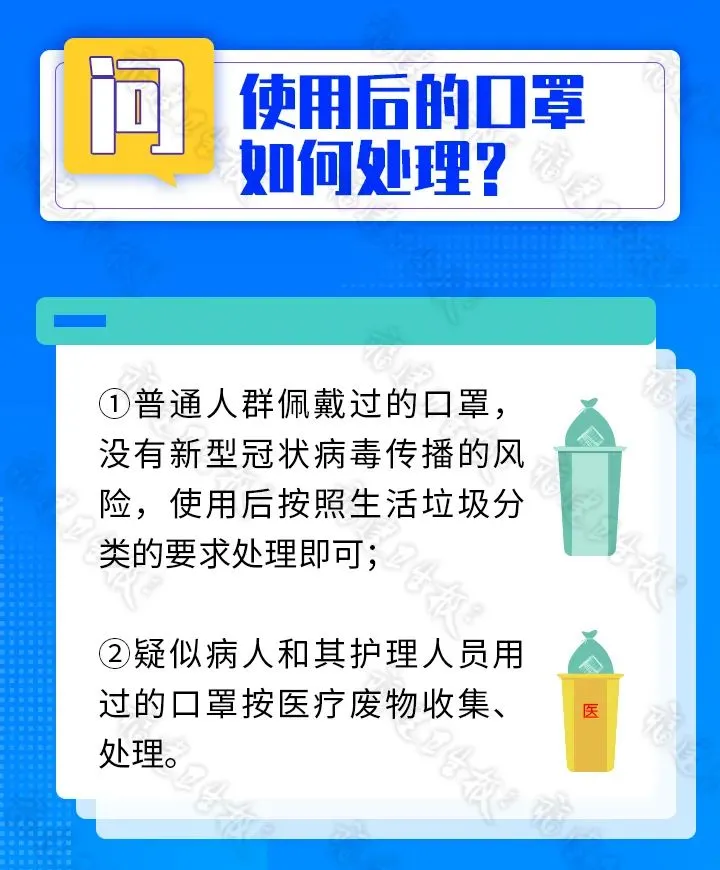 这些“口罩常识清单”你了解吗？