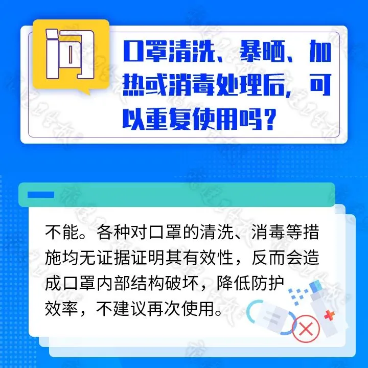 这些“口罩常识清单”你了解吗？