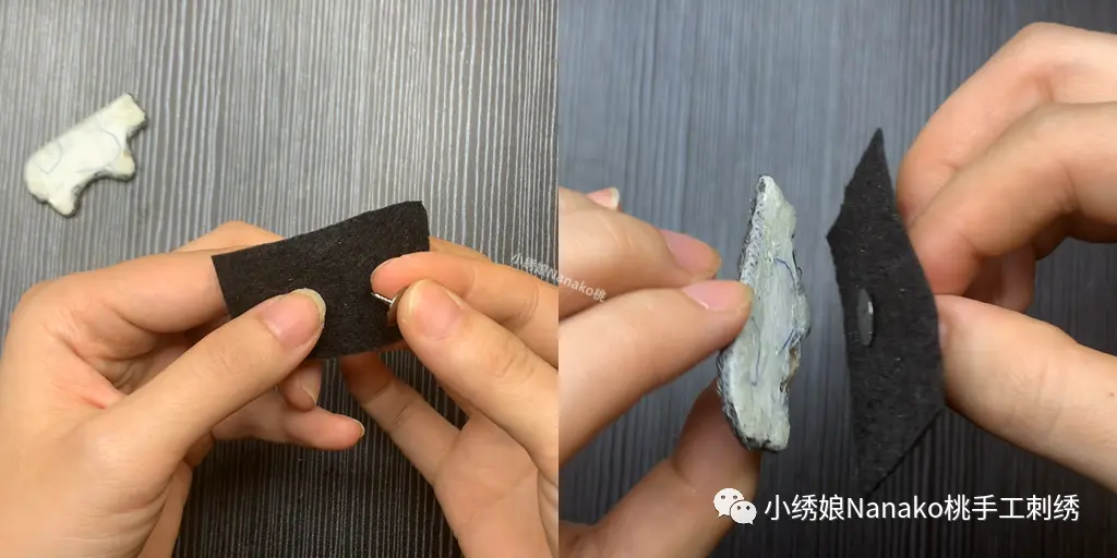 今天骗你吃牛排，牛排还能搞刺绣？刺绣牛牛胸针搞起来