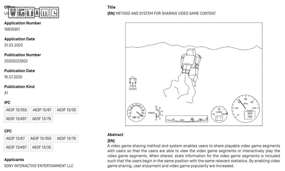 索尼公布新专利：玩家可自制试玩版游戏并对外分享