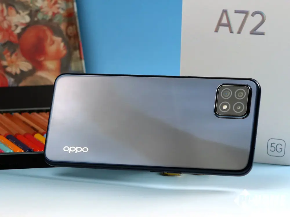 OPPO A72图赏：极简设计风格，光影耀眼通透