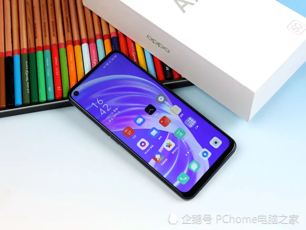 OPPO A72图赏：极简设计风格，光影耀眼通透