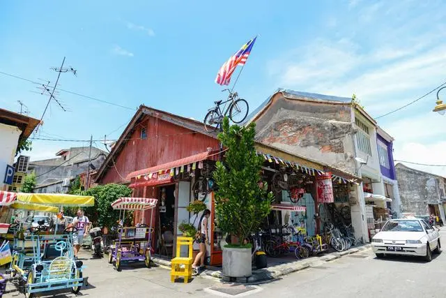 槟城慢生活小众旅游景点，长不过一里，聚集了世界揹包客