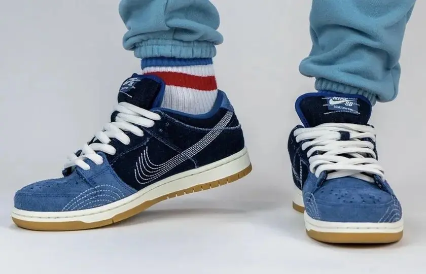 穿搭感依旧十足，Nike SB Dunk Low “Sashiko”全新上脚图亮相