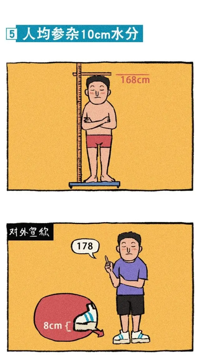 不存在的，世界上不存在身高169的男人