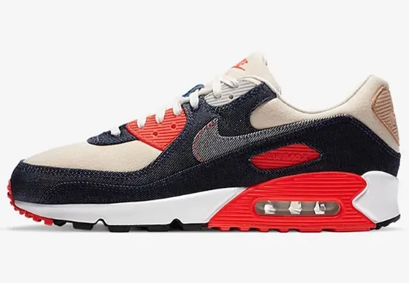 DEHAM X NIKE Air Max90 官图公布，本月开启发布！