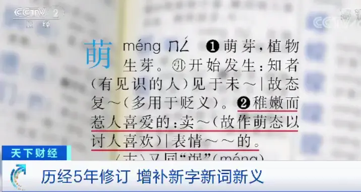 “卖萌、点赞”新版《新华字典》收录新词，网友吵翻了……