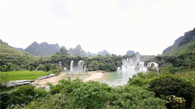 左手越南右手中国，花千骨的神秘仙境，亚洲最壮观的德天跨国瀑布