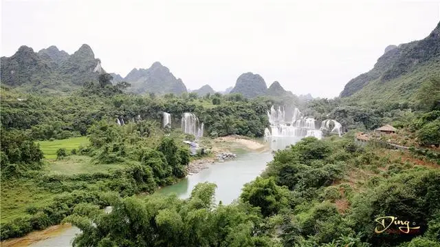 左手越南右手中国，花千骨的神秘仙境，亚洲最壮观的德天跨国瀑布