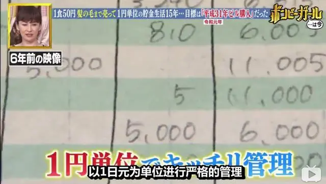 日本女孩从18岁起，每天吃饭只花10元，攒15年买三栋楼成包租婆